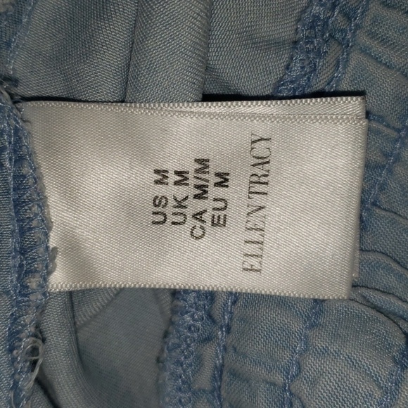 Ellen Tracy Drawstring Summer Loose Beach Lightweight Preppy Shorts - Women's - Picture 6 of 7